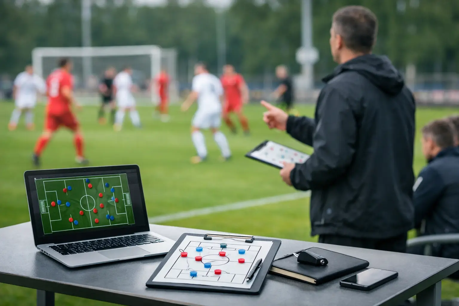 11er fotball kampadministrasjon i praksis