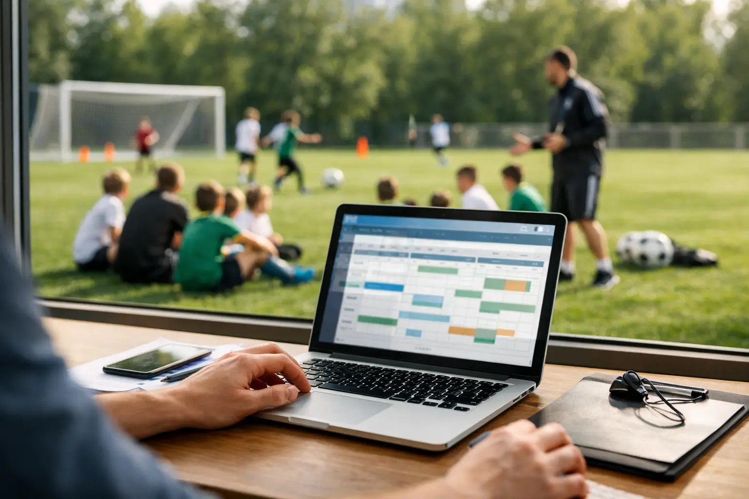 Kampadministrasjon fotball uten stress