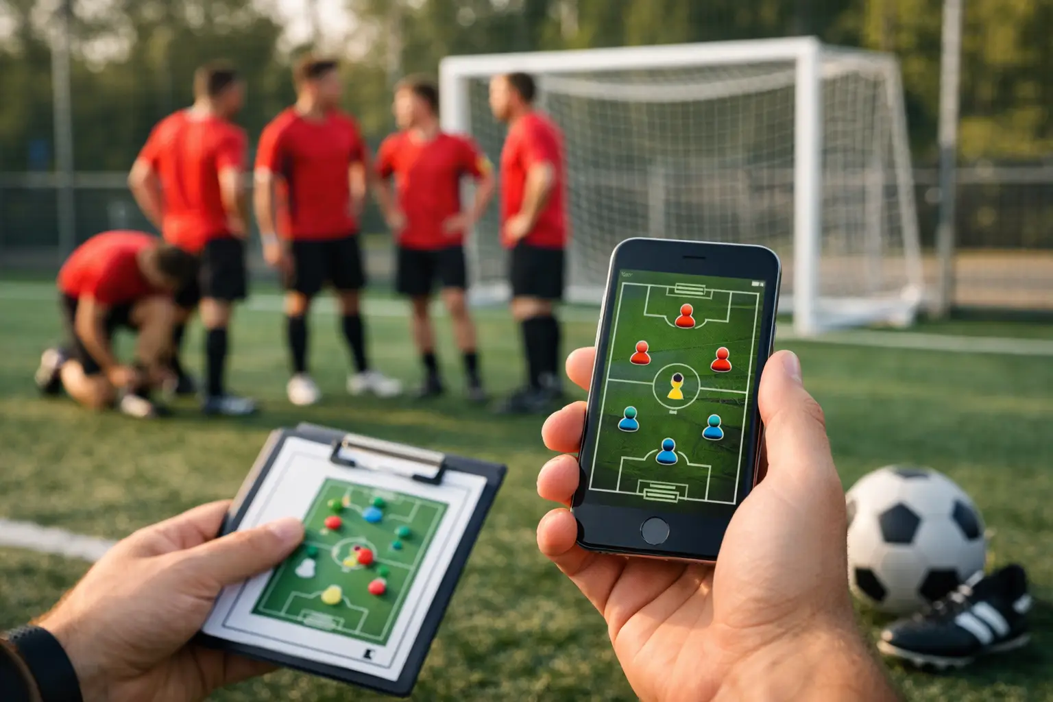 5er fotball lagoppstilling app for kampdag